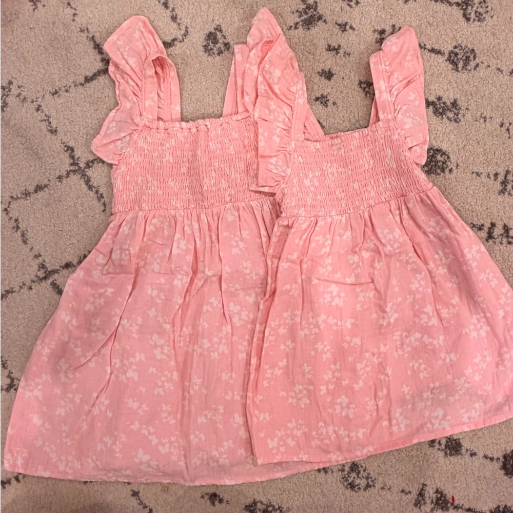 Cat & Jack Pink Ruffle Dress